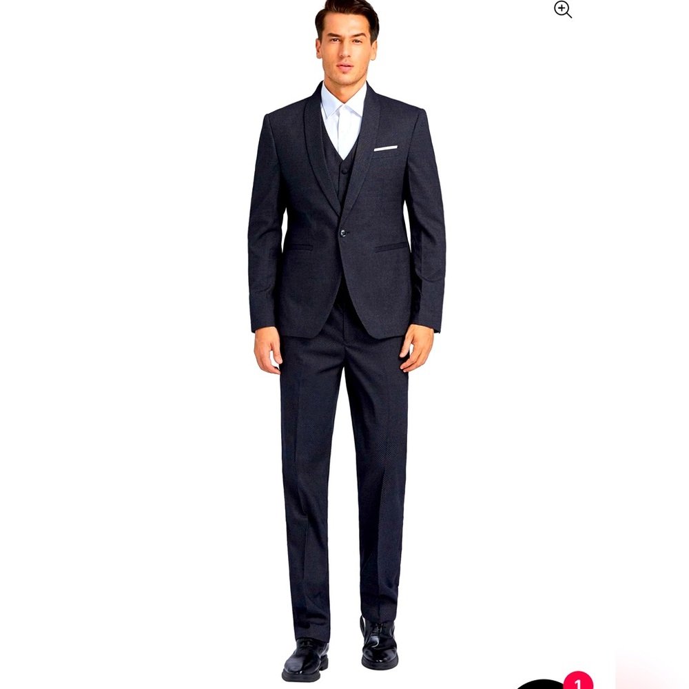 West End Men’s Suit 36 R 30 W